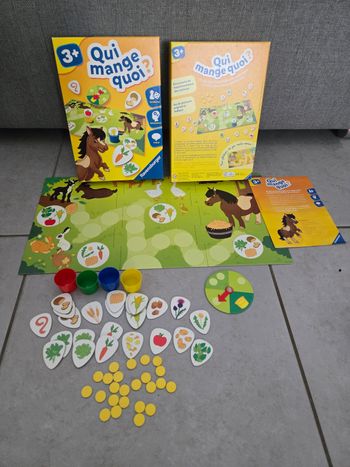 Jeu "Qui mange quoi?" Ravensbuger