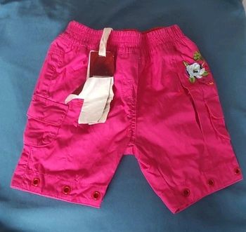 Short bébé fille 6 mois
