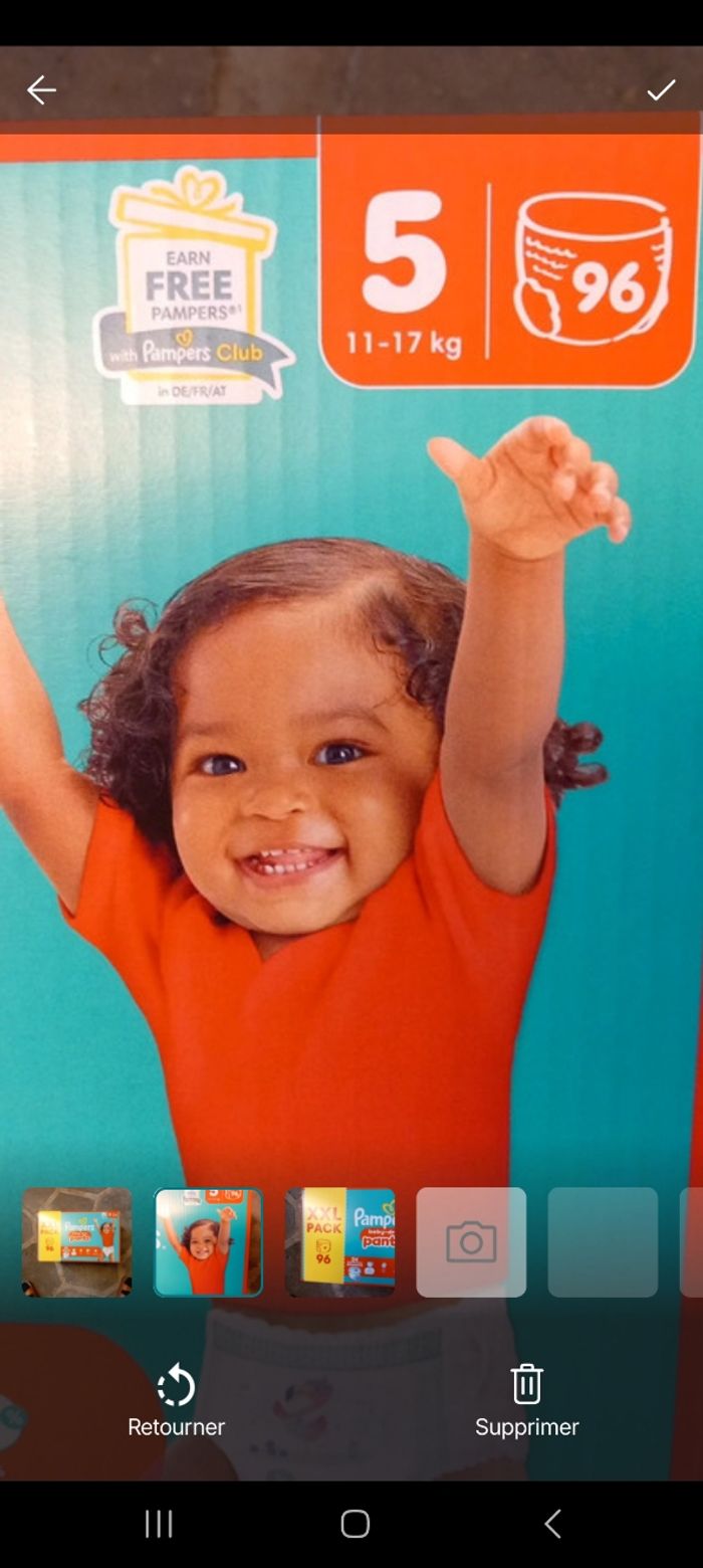 96 couches Pampers pants neuf T5 - photo numéro 2