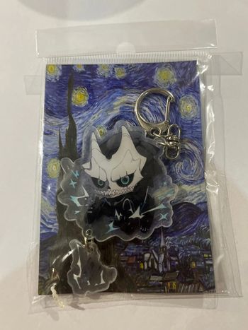 Porte clé kaiju n8 acrylique chibi