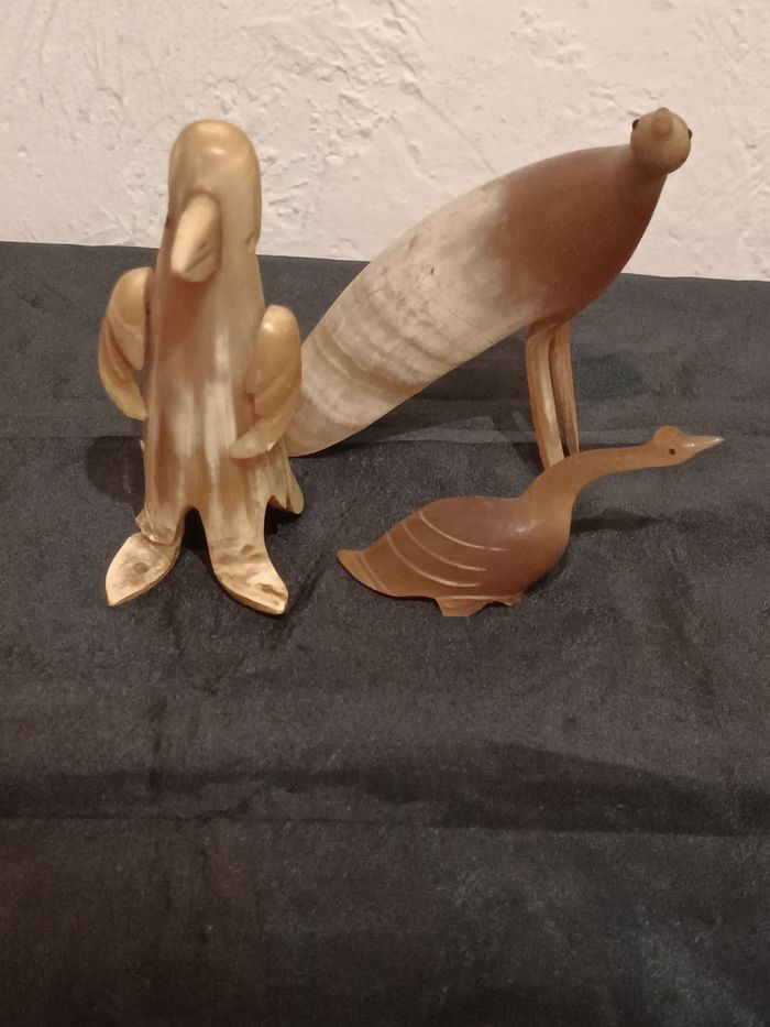 sculptures animaux corne