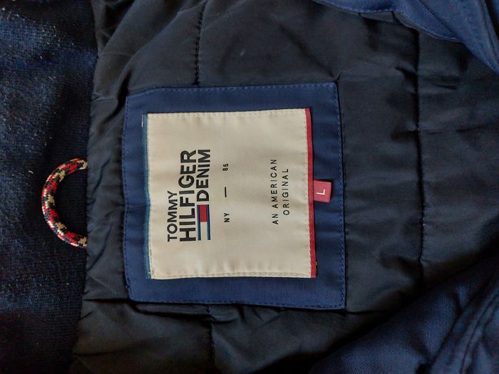 Manteau Hilfiger Denim Bleu - photo numéro 2