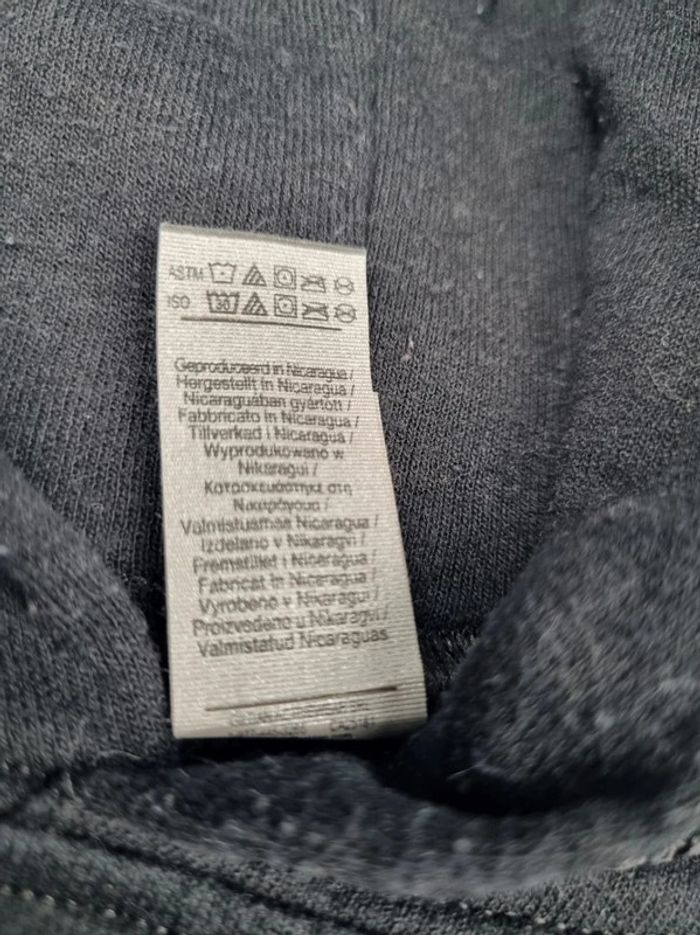 Pull à capuche noir “Hanover Baseball”, M Hommes - photo numéro 5
