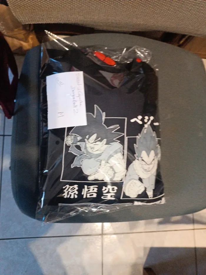 Sweat à capuche DragonBall Z - M - photo numéro 8