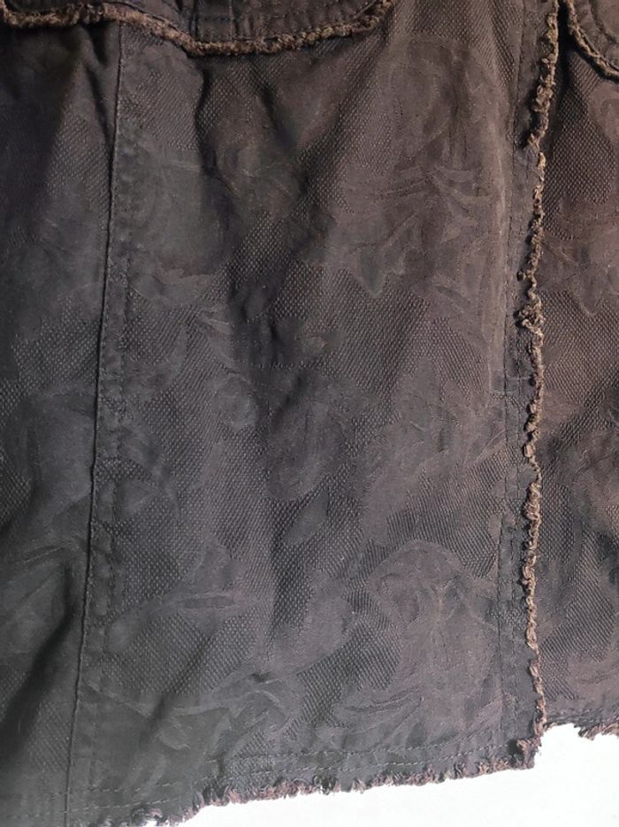 Long manteau marron y2k vintage officier/ EDC by Esprit - 38/M à 40/L - photo numéro 13