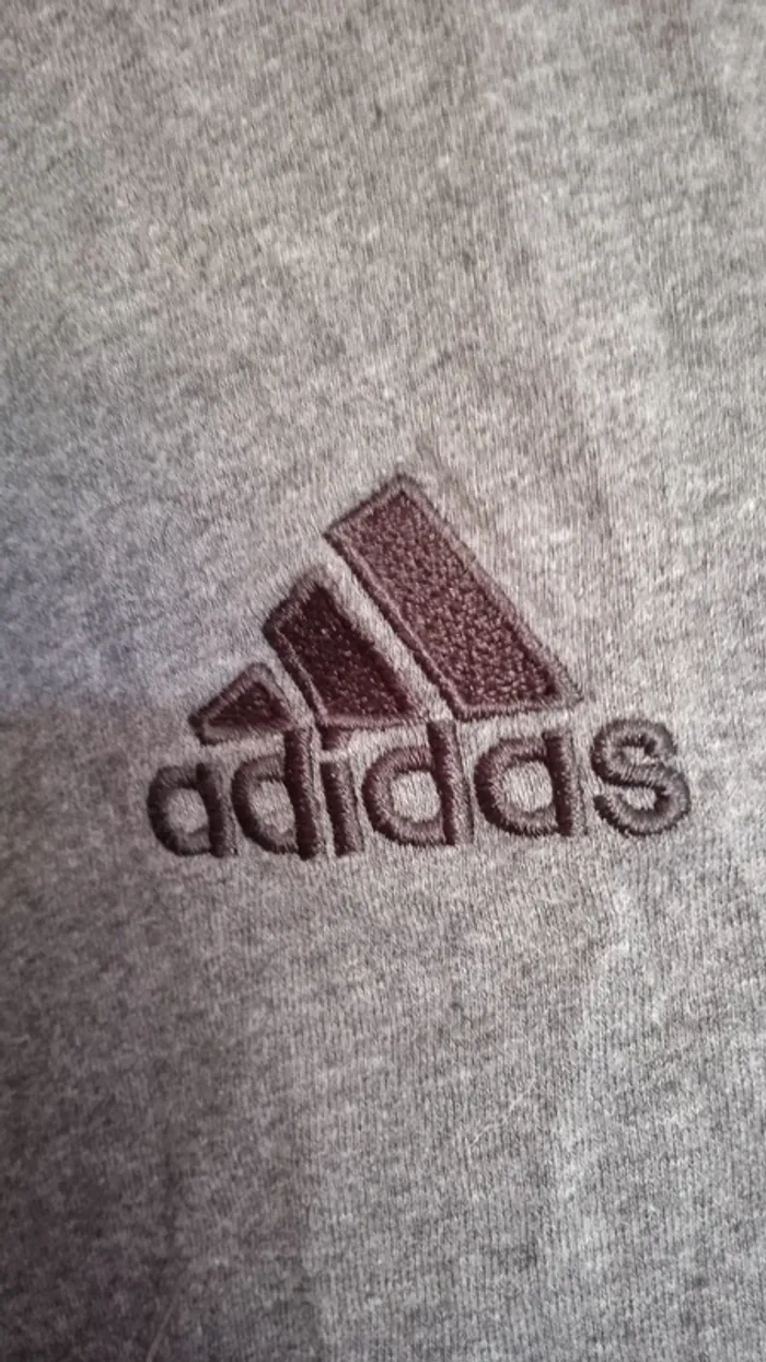 Adidas XL homme – Tee-shirt gris style NBA training - photo numéro 2