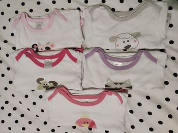 Lot 5 bodies fille