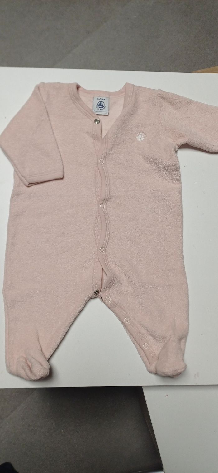 Lot 2 pyjama 3 mois petit bateau - photo numéro 8