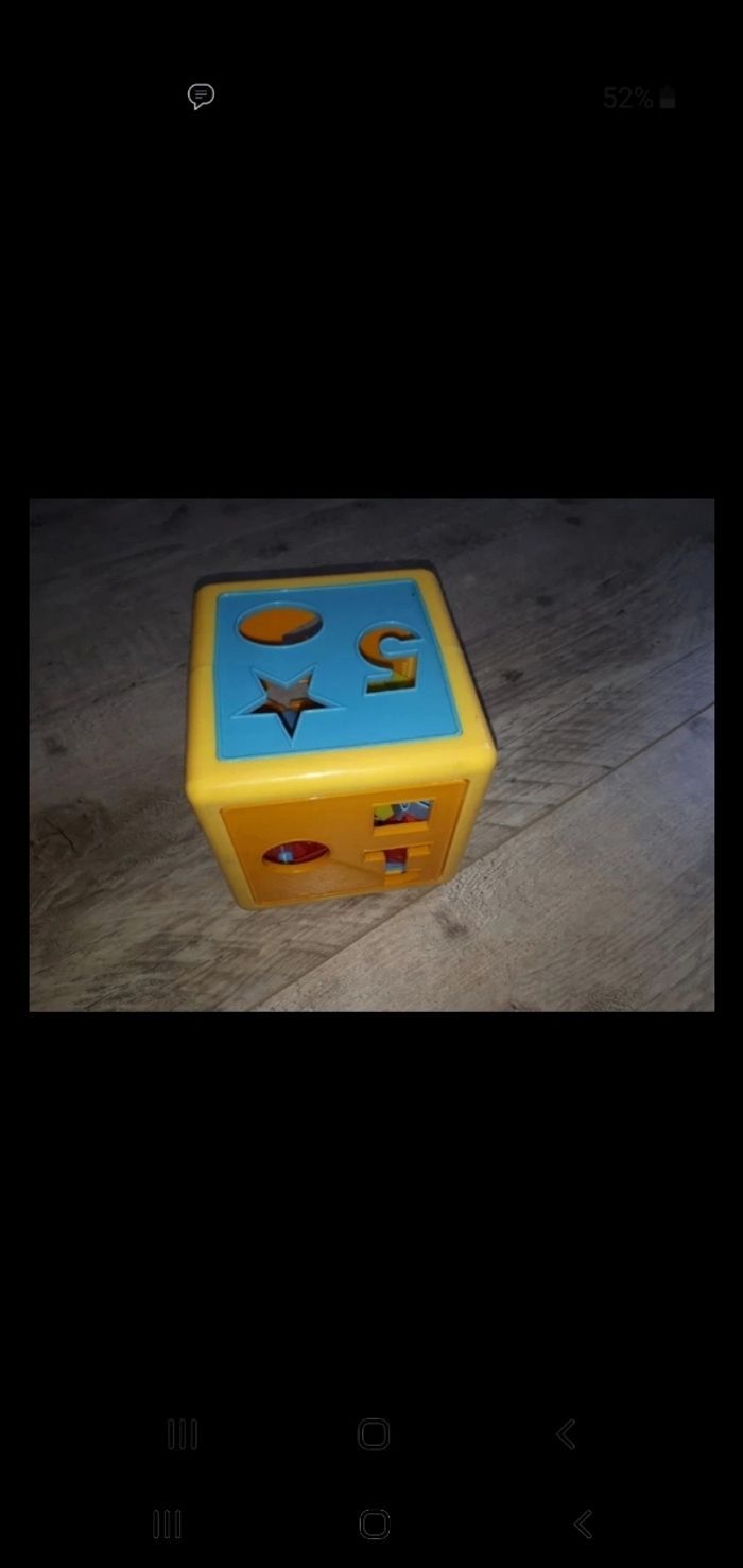 Cube à formes encastrables - photo numéro 2