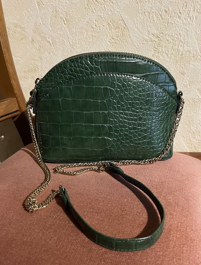 Sac à main vert soirée