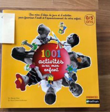 Livre 1001 activités 0/5 ans Nathan