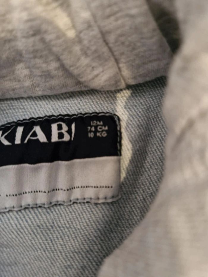 Veste en jeans kiabi bébé garçon - photo numéro 3