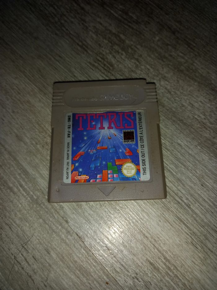 jeu tetris pour gameboy nintendo