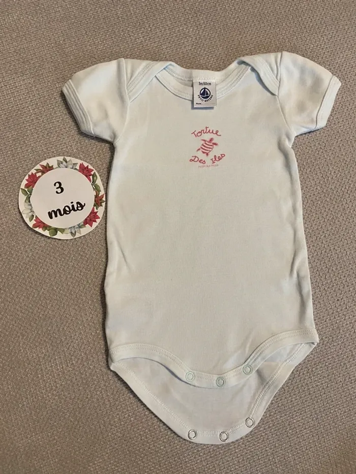 Body petit bateau 3 mois