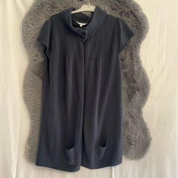 Gilet pour femme à manches courtes