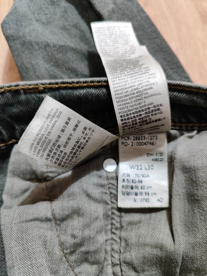 Jean's Levi's 512 gris foncé taille 42 - photo numéro 10