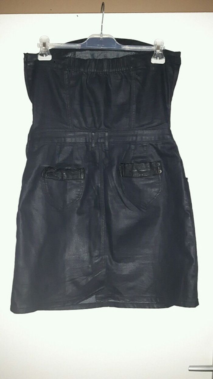 Robe enduite noire - photo numéro 2