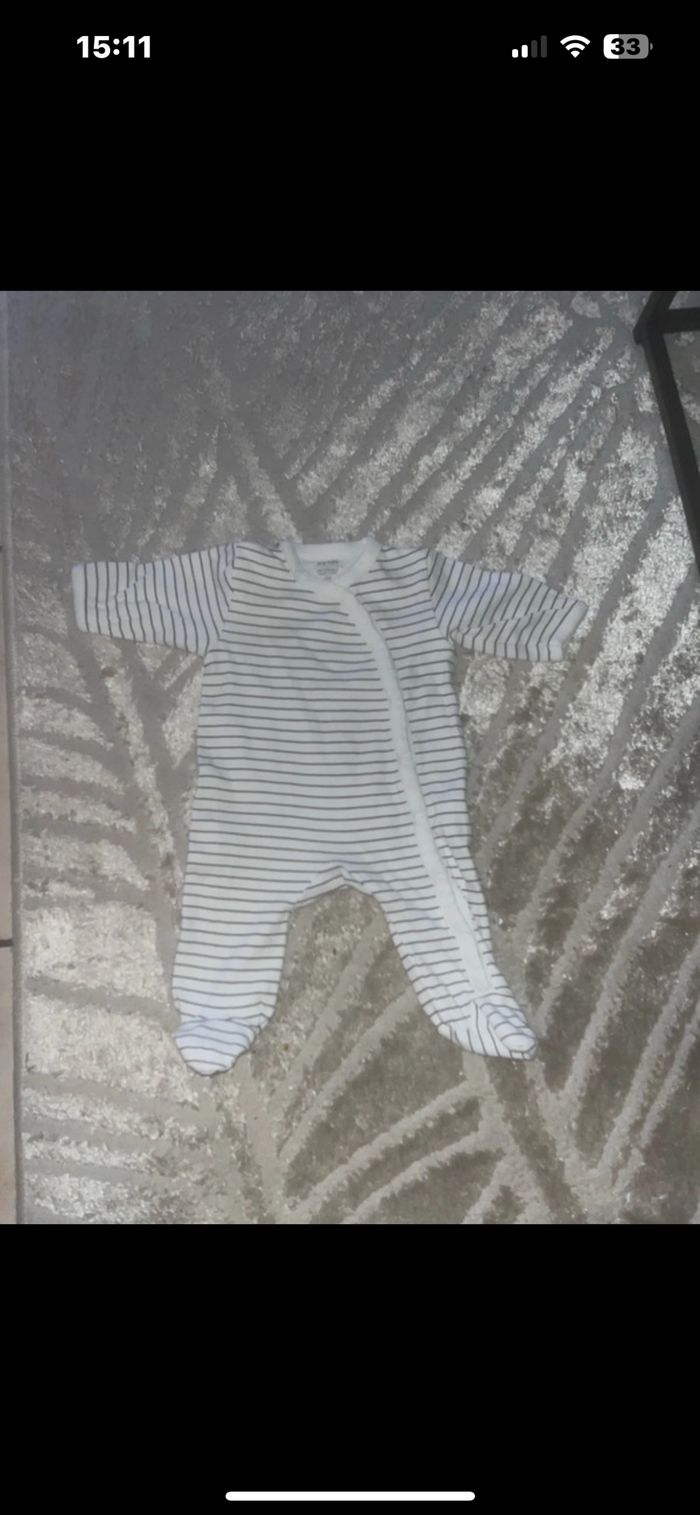 Pyjama bébé 1mois - photo numéro 2