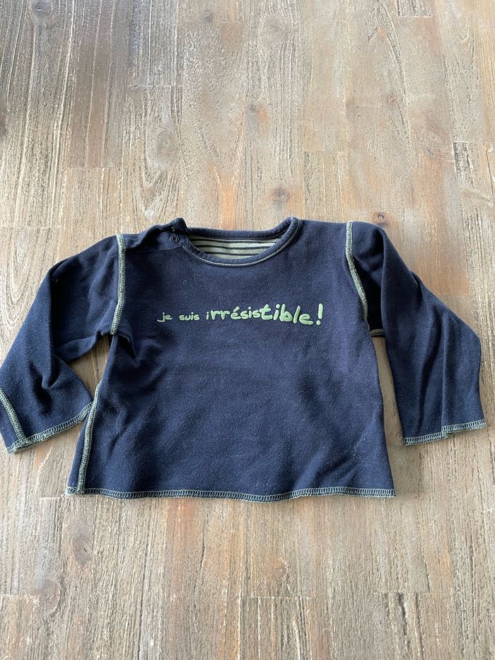 Tee-shirt réversible