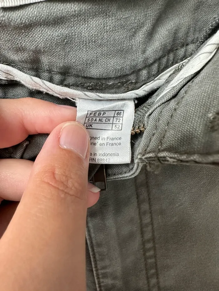 Short gris taillissime taille 66 - 5XL - photo numéro 4