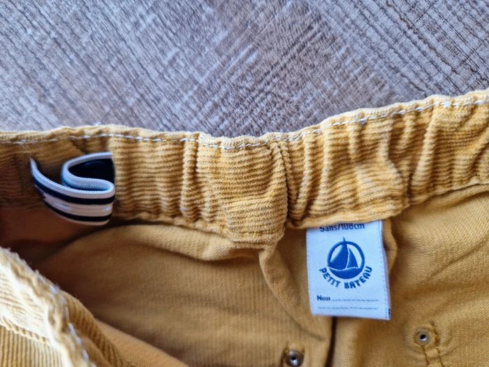 Jupe en velours côtelé Petit Bateau 5 ans - photo numéro 3