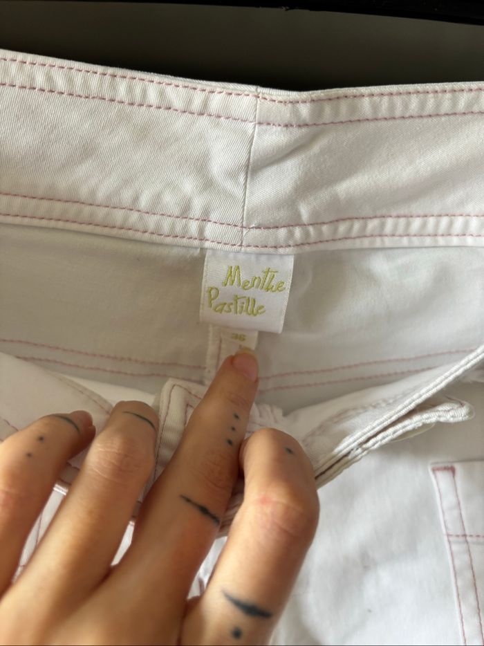 pantalon menthe pastille 36 - photo numéro 3