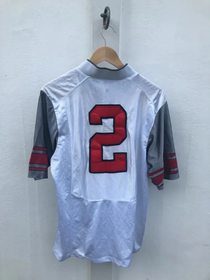 Nike Maillot NCAA jersey varsity Ohio State Buckeyes  American Football Mens M Made in Korea - photo numéro 10