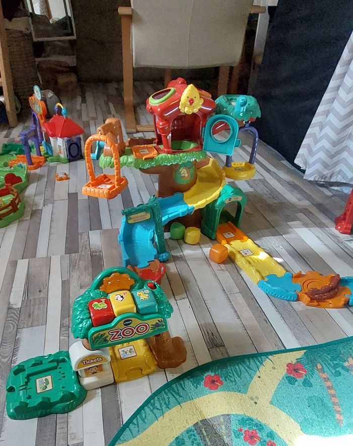 zoo+ arbre+tapis tut tut animo - photo numéro 3