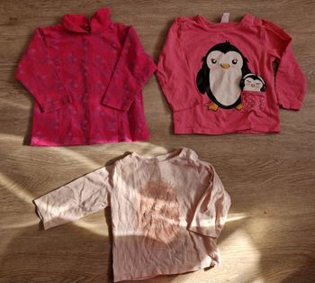 Lot de t-shirts 12 mois