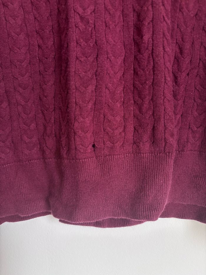 🍎 Pull torsadée Tommy Hilfiger Taille XXL - 100% coton - photo numéro 5