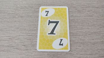 Carte numéro 7 n°7 pièce détachée Skyjo jeu de société #E15