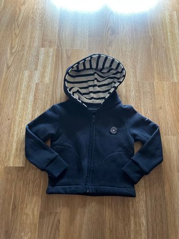 Gilet zippe - Marine &Co