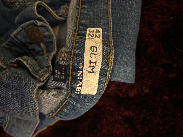 Jean slim bleu kiabi - photo numéro 4
