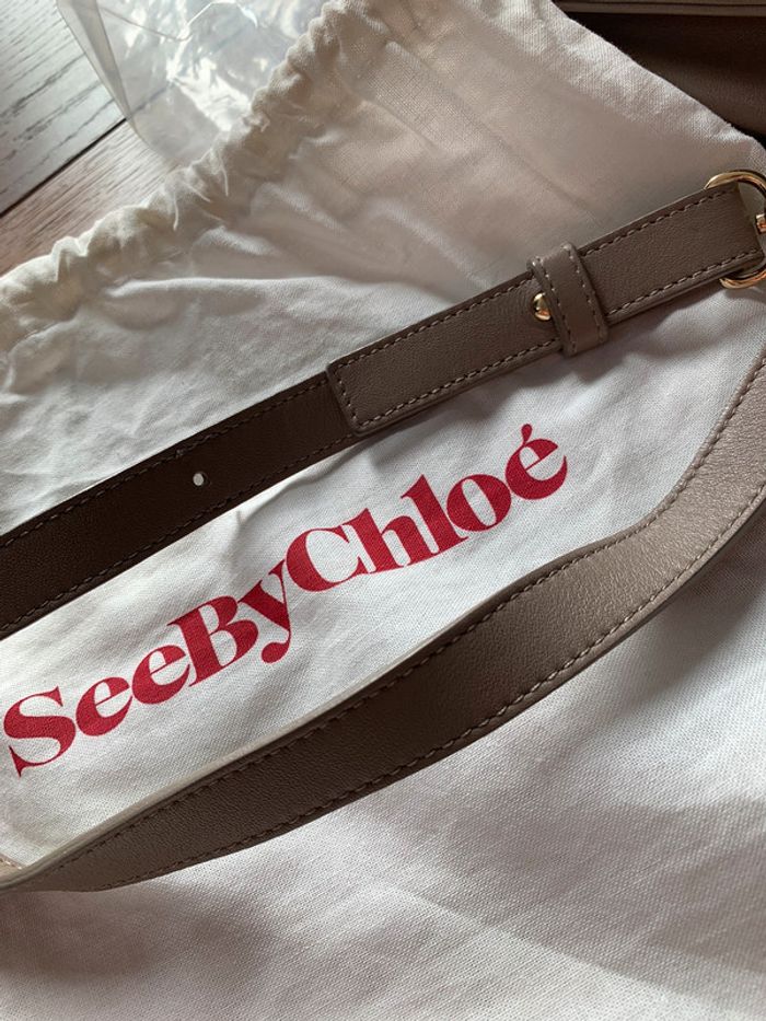 Sac bandoulière en cuir See by Chloé - photo numéro 9