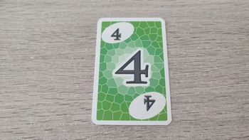 Carte numéro 4 n°4 pièce détachée Skyjo jeu de société #E15