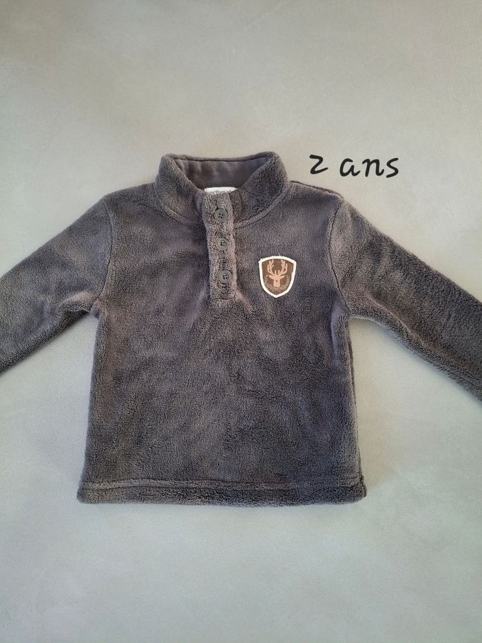 Pull polaire Vertbaudet 2A