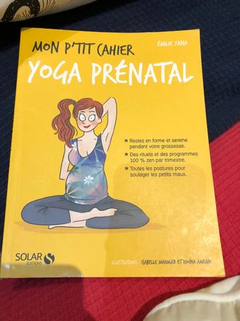 Mon petit cahier yoga prenatal