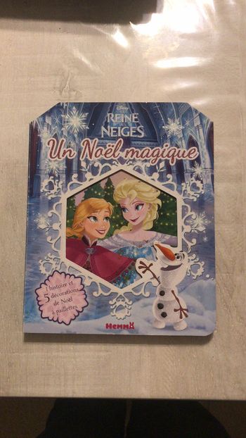 Livre Reine des neiges Un noël magique