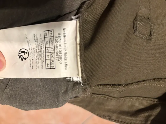 Short camaïeu kaki - photo numéro 3