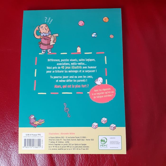 Bloc-jeux 7 ans+ "Logique & Observation" +Crayon fantaisie - photo numéro 10