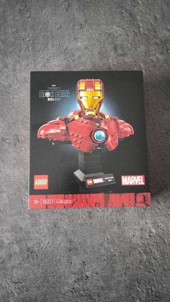 Lego Iron Man 76327 MK4 Bust