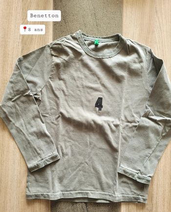 Tee-shirt Benetton 8 ans