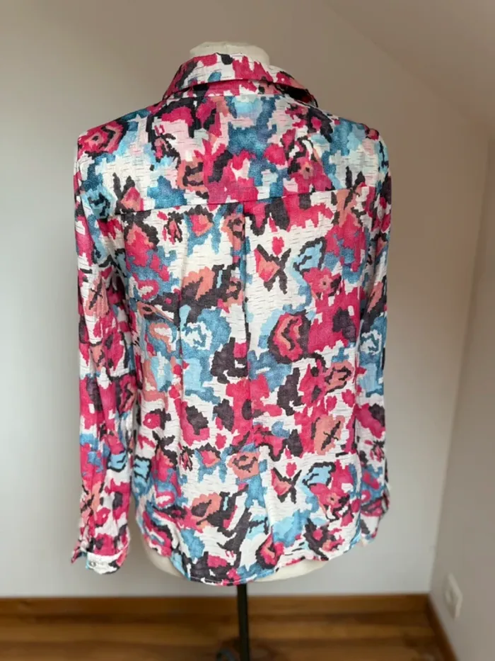 Superbe chemise en coton Charlior 🌸 40 L - photo numéro 5