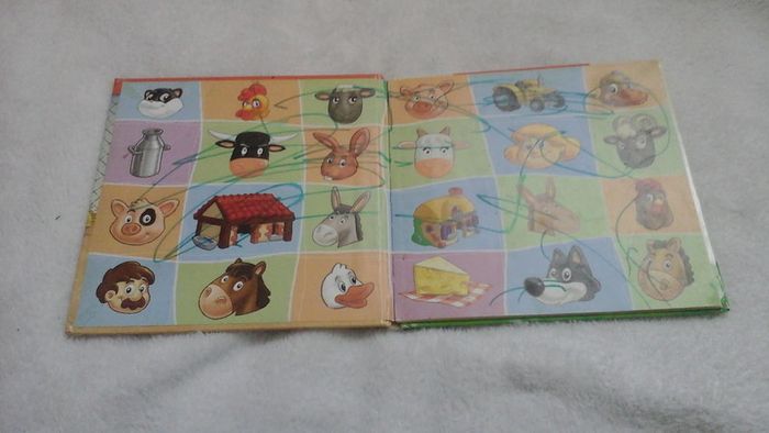 Animaux de ferme coq et poussins avec le livre - photo numéro 4