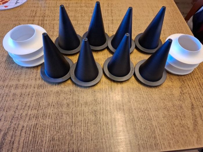 Cône tupperware