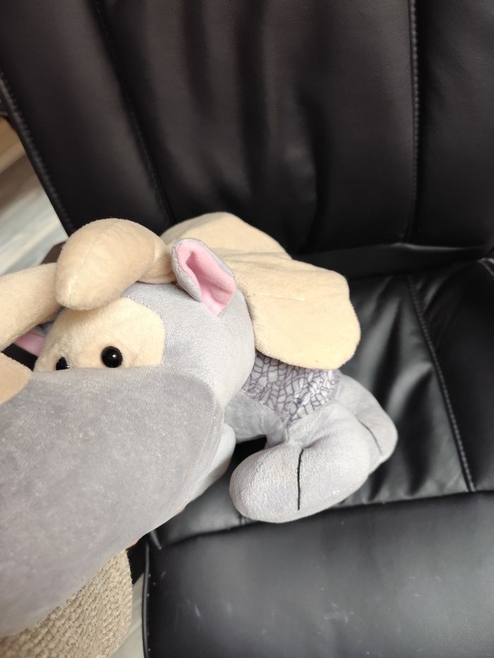 Peluche tricératops dinosaure - photo numéro 4