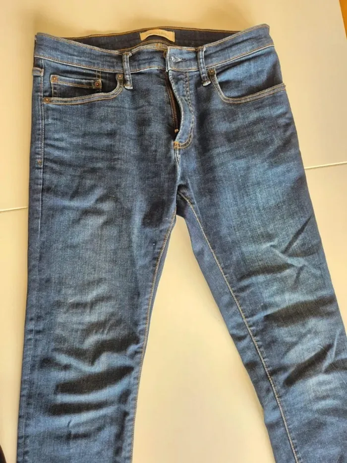 Jeans GAP Skinny 30 x 32 bleu foncé - photo numéro 5