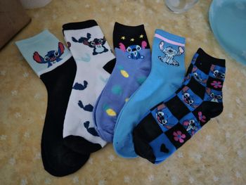 Lot de 5 paires de chaussettes Stitch