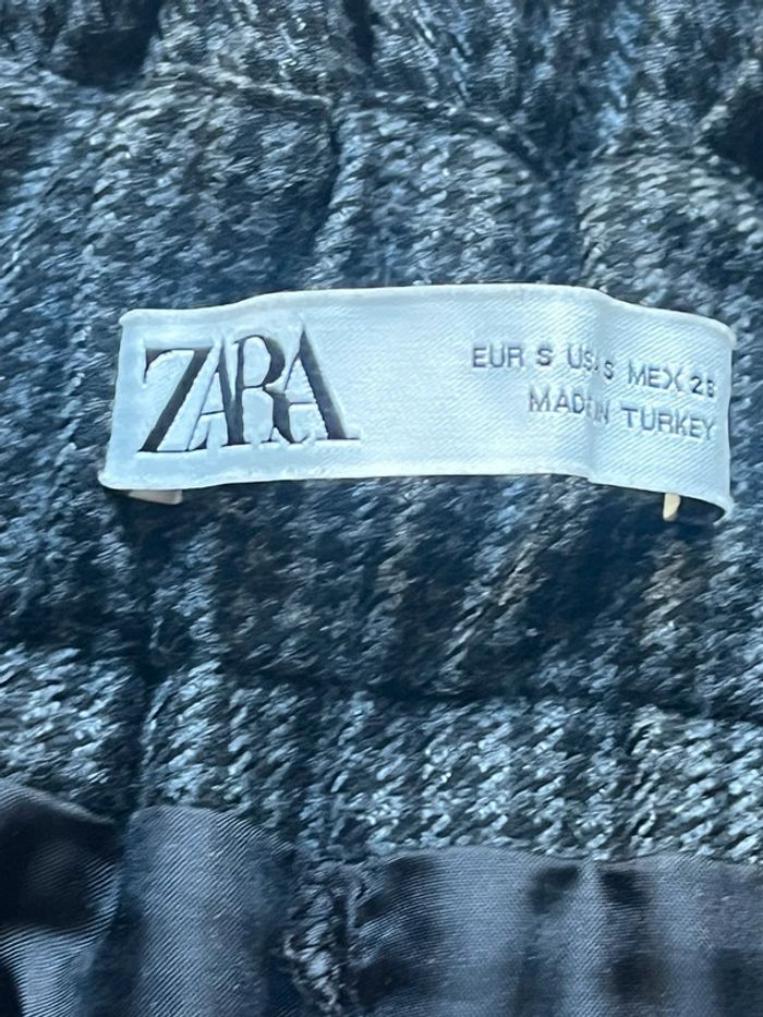 Jupe pied de poule Zara S comme neuve - photo numéro 3