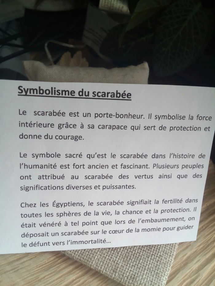 Collier en pierres naturelles d'aventurine et scarabée en acier inoxydable doré - photo numéro 2